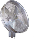 Hydromist Oscillating Wall Mounted Outdoor-Rated Fan, 3-Speed Control on Cord by HydroMist