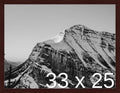 Frame It Easy 33 x 25 Merlot Wood Frame by FrameItEasy