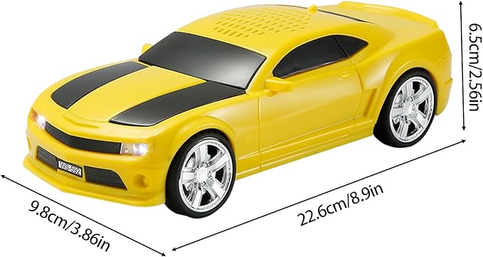 WSTER Sports Car Model Bluetooth Speaker - Image 7