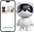 Dzcctvipc-Cute Bear-2K Wireless-Smart Robot-Home Security by DZCCTVIPC