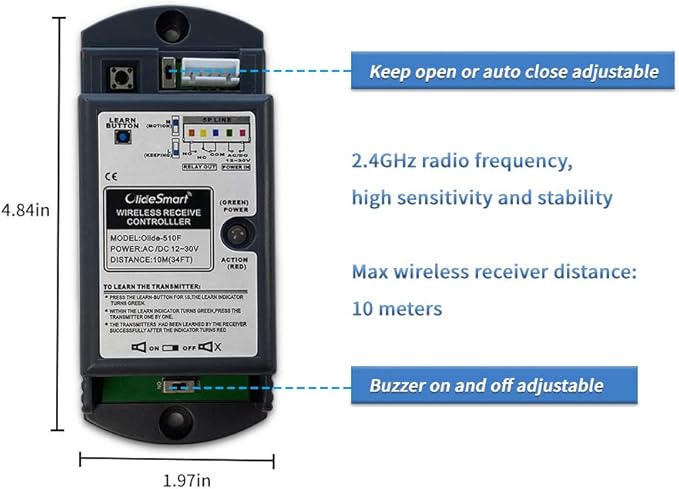 Olideauto Wireless Handicap Door Opener, Pair - Image 9