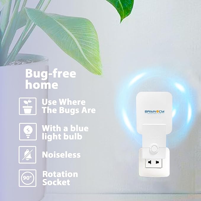 Blue Light Bug Catcher Indoor Plug in, Gnat Traps - Image 8