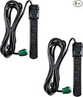 GoGreen Power Inc. 6 Outlet Surge Protector, 12FT Cord, 2 Pack by Unknown