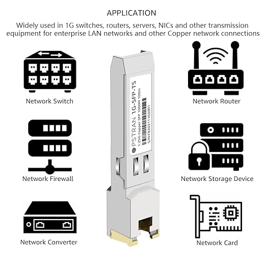 OPSTRAN 1000BASE-T SFP RJ45 Copper Transceiver Module Compatible - Image 4