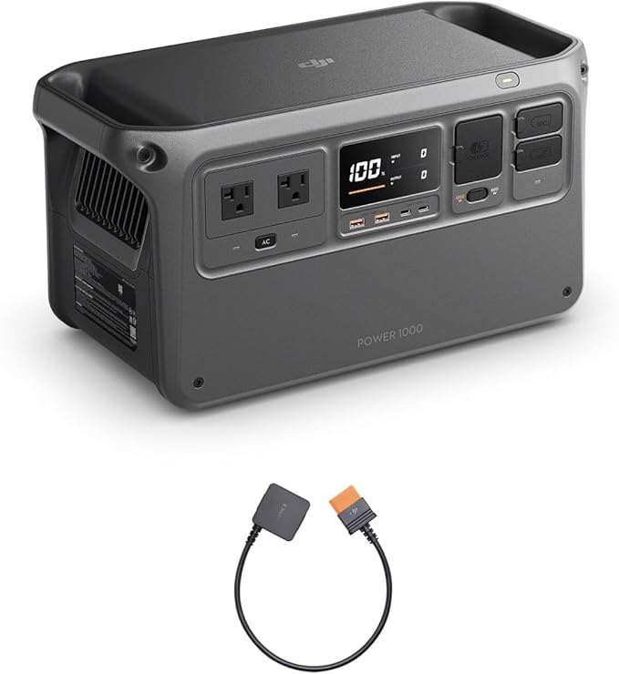 DJI Power 1000 Portable Power Station, 1024Wh Power Generator by DJI