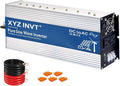 XYZ INVT 4000W Pure Sine Wave Inverter 12V to 120V AC, 8000W Peak Power by XYZINVT