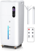 MONISEN 26L/5.7Gal Humidifier Large Room 3000 ft², Supersized Cool Mist by MONISEN