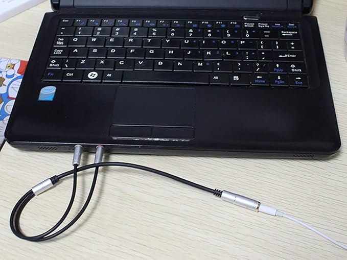 Headphone Y Cable Splitter Adapter - Image 2