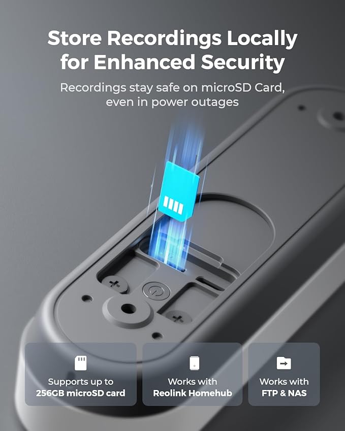 REOLINK Video Doorbell Camera, Battery Version, 2K 150°x150° Head-to-Toe View - Image 7