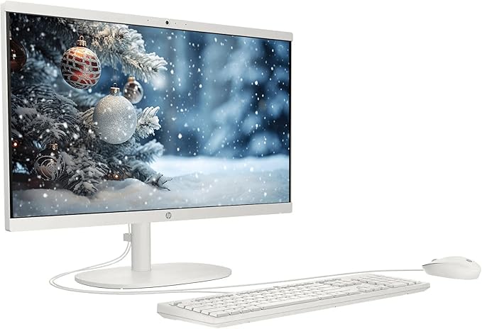 HP 21.5" FHD All-in-One Desktop Computer, 32GB RAM 1TB, Dual-Core Intel Celeron - Image 2