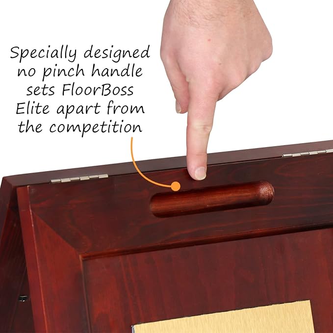 SmartSign Premium "Do Not Enter Cleaning in Progress" Wooden A-Frame Standing - Image 5