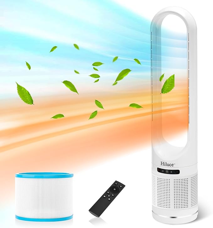 Hiluce 3-in-1 Bladeless Fan by Hiluce