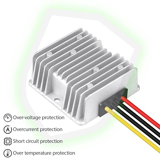 LeMotech DC 8-40v to 12v Converter 6A 72W Step Down Converter Voltage Reducer - Image 5