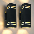 iYogaled Up and Down Lights Outdoor Wall Light Fixtures, Aluminum Dusk to Dawn by iYogaled