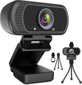 ToLuLu 1080P Webcam with Microphone, HD Webcam Web Camera with Tripod Stand by ToLuLu