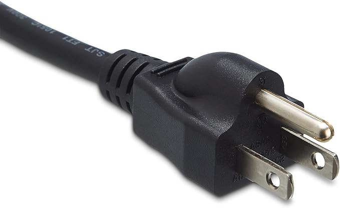 Amazon Basics Computer Monitor TV Replacement Power Cord - 10 ft - Image 3