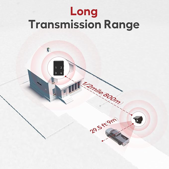 eMACROS Pro 4 Solar Driveway Alarm - Image 3