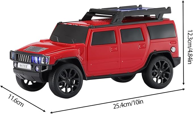 WSTER Solar Off-Road Car Bluetooth Speaker – HD Stereo Sound - Image 8