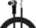 M8 Aviation Sensor Cable 5 Pin，Lonlonty M8 Industrial Sensor Connector Shielded by Lonlonty