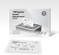 Wingwise 24-Pack Shredder Lubricant Sheets, 8.5 x 6 Inches, Sharpens Blades & by Wingwise