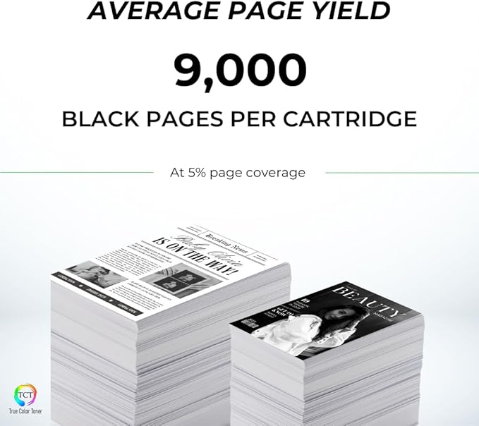 TCT TN810 Black Toner Cartridge 2 Pack - Image 3