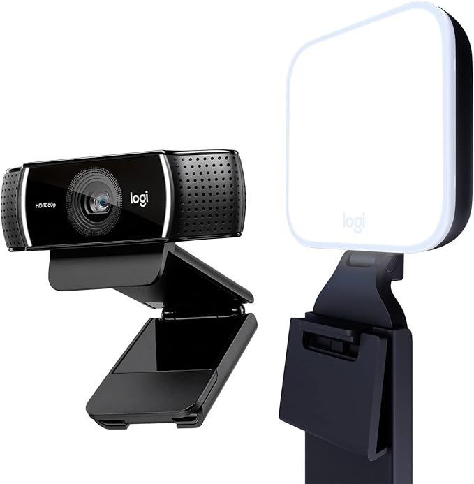 Logitech C922x Pro for Creators Litra Glow by Logitech