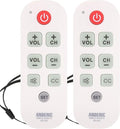 Anderic RR1004 Big Button TV Remote Control – Senior Friendly, Easy-to-use by Anderic