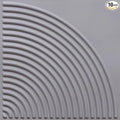 From Plain To Beautiful In Hours 9002 Arc Swell PVC 12 in x 12 in Peel and by DecorativeCeilingTiles