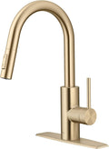 KRAUS Oletto Single Handle Pull Down Kitchen Faucet by KRAUS