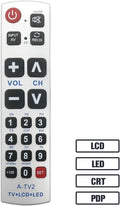 LuckyStar Big Button Universal Remote Control A-TV2, Initial Setting by LUCKYSTAR