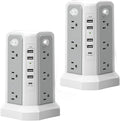 PASSUS Surge Protector Power Strip by PASSUSSurgeProtectorTower
