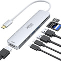USB C Hub HDMI Adapter for MacBook Pro/Air, 7 in 1 USBC Dongle by SeloreS-Global