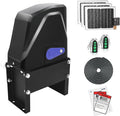 TOPENS DKC1100S Solar Sliding Gate Opener Chain Drive Automatic Gate Motor by TOPENS