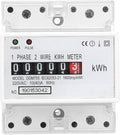 DDM75S Electric Meter, Single Phase 4P Din Rail Energy Meter LED Electricity by Pissente