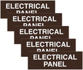 All Quality Basic Electrical Panel Sign by All+Quality