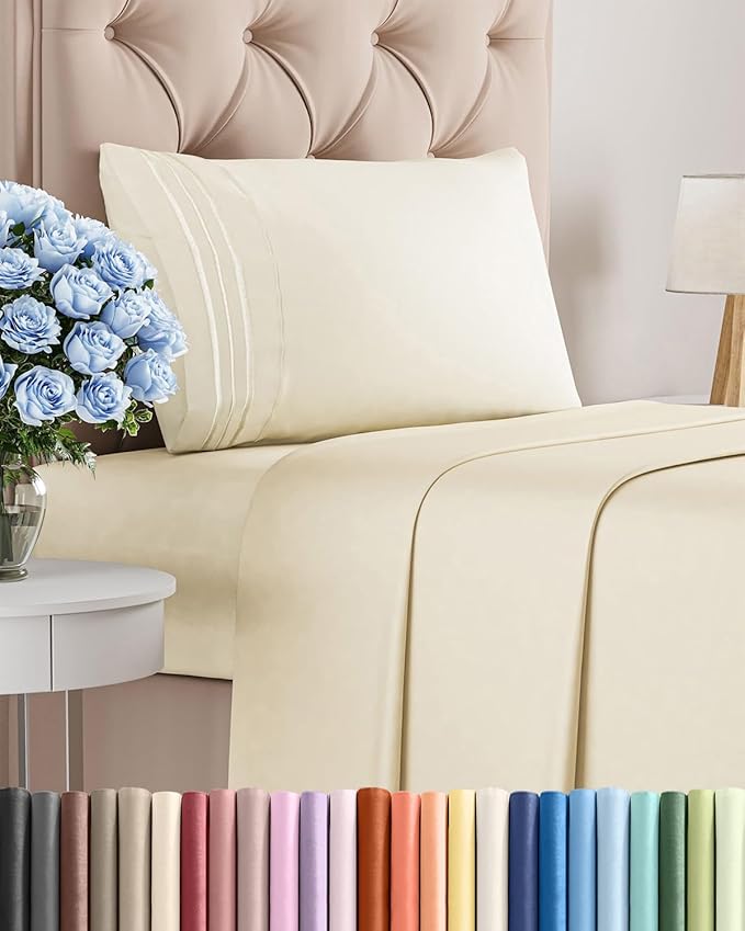 Twin Size 3 Piece Sheet Set by CGKUnlimited