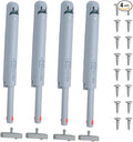 4 Sets Push Open Door Latch Touch Latches Push Latch Damping rebounder by Unknown