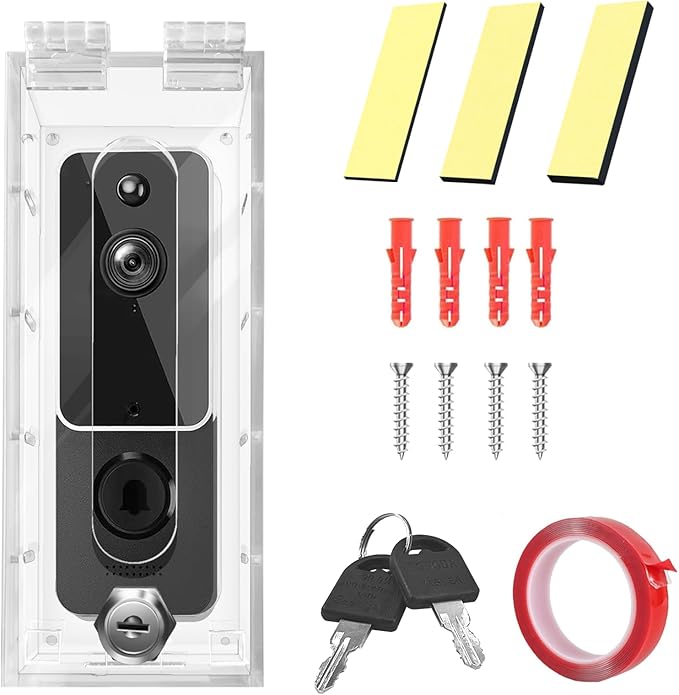 groword Anti-Theft Video Doorbell Mount Compatible by groword