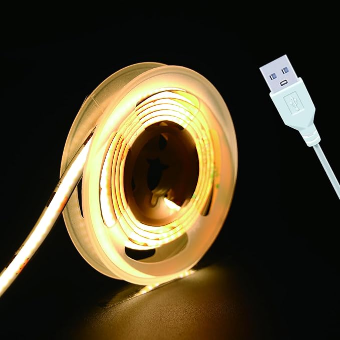 UVTaoYuan Short Led Strip Lights 5V USB LEDs Display Cabinet Lighting COB LED by UVTaoYuan
