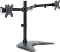 VIVO Dual Ultrawide Monitor Mount, Free-Standing Desk Stand by VIVO