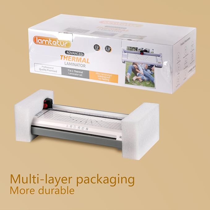 Laminator Machine 11X17 with 70Letter Size Laminating Sheets - Image 8