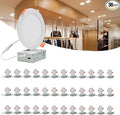 MKUJOO 36 Pack 4 Inch Ultra-Thin LED Recessed Ceiling Light by MKUJOO