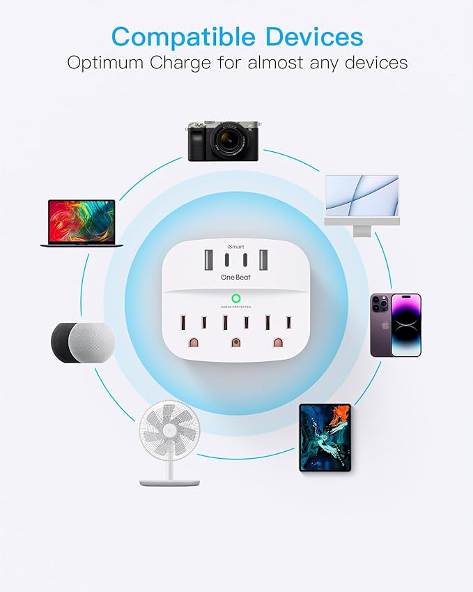1 Pack Multi Plug Outlet Splitter - Image 7