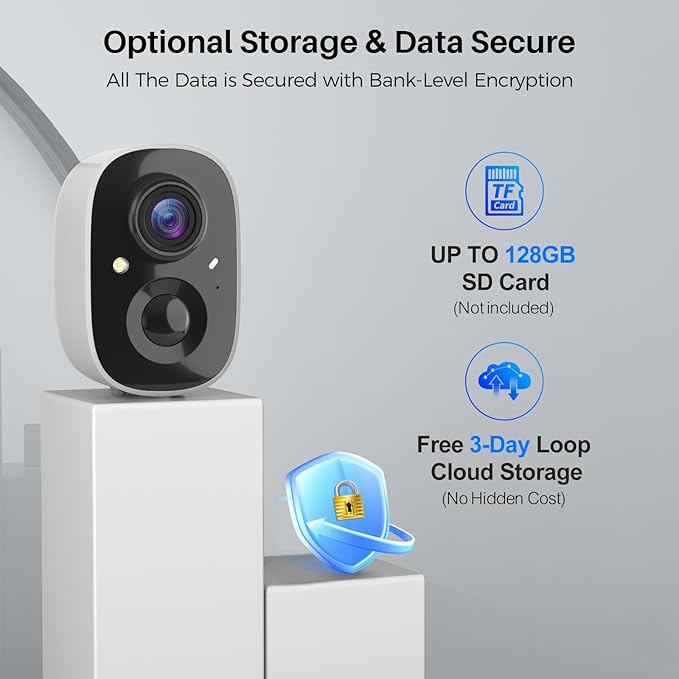 Security Cameras Wireless Outdoor, 2K Battery Powered WiFi Wireless Security - Image 7