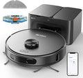 Robot Vacuum and Mop Combo, Robotic Vacuums Cleaner by SHELIKI