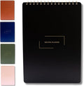 | Meeting Notebook for Work | 8.25" x 11.75" | Project Planner | Simple Design by MerelyHome