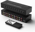 RuiPuo 8Port AV to HDMI Converter Adapter Support 16:9/4:3 Switch by RuiPuo