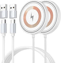 for iPhone 17 Pro Max Magsafe Charger 2Pack Magnetic Wireless Charger by Sicodo