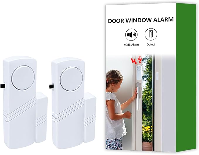 Door Window Alarm, 90dB Door Alarms Sensor by Unknown