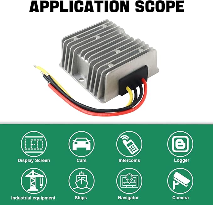 DC 12V Boost to 24V DC Power Converter Boost Converter 8A DC Power Converter - Image 5